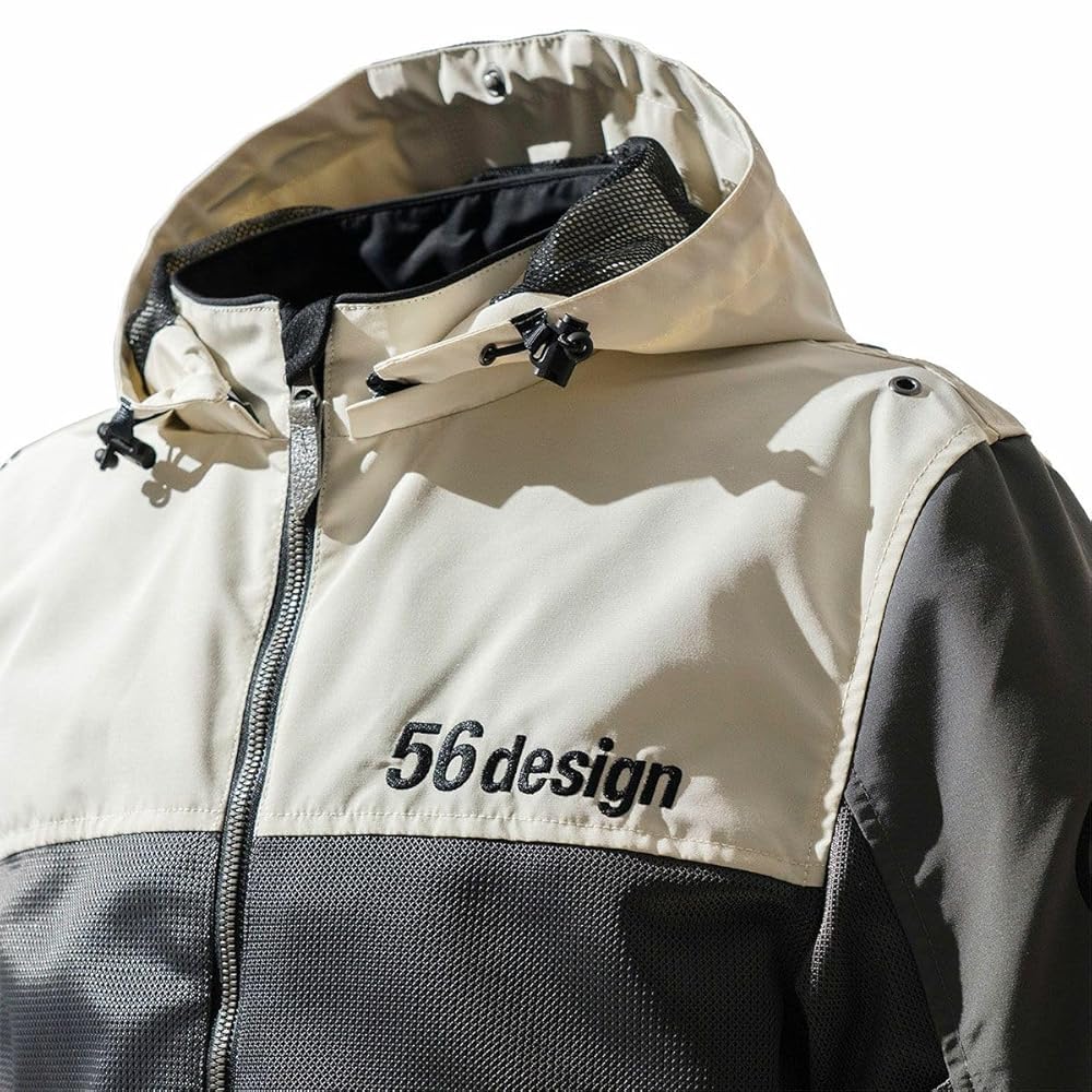 Amazon.co.jp: [56design] HALF MESH PARKA EVO 2 バイク 原付